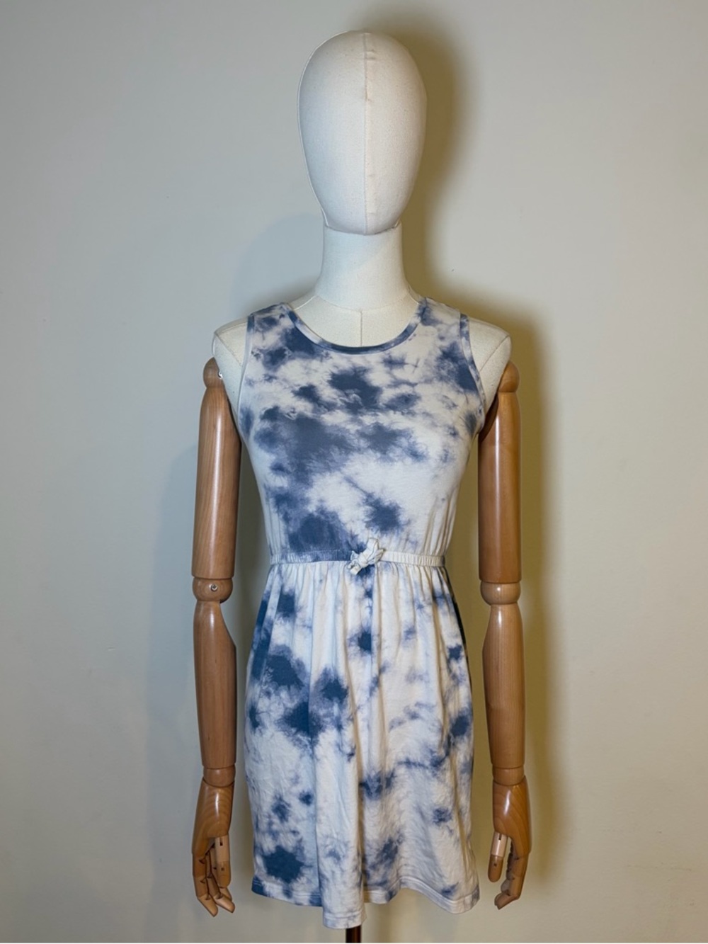 GAP Kids Girls Blue Tie Dye Dress Large L 10-11